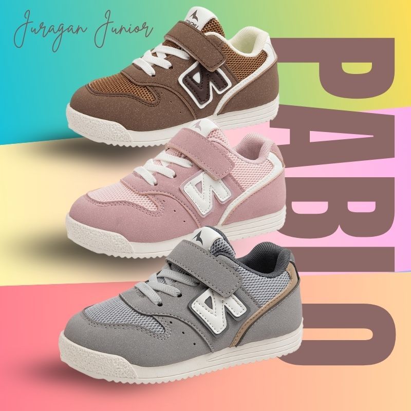 Sepatu PABLO Sepatu Anak Laki-laki Import 26-37 Usia 2-10 Tahun