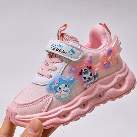 Sepatu KUROMI MELODY CLARA Sepatu Anak Perempuan Import 21-30 Usia 1-5 Tahun