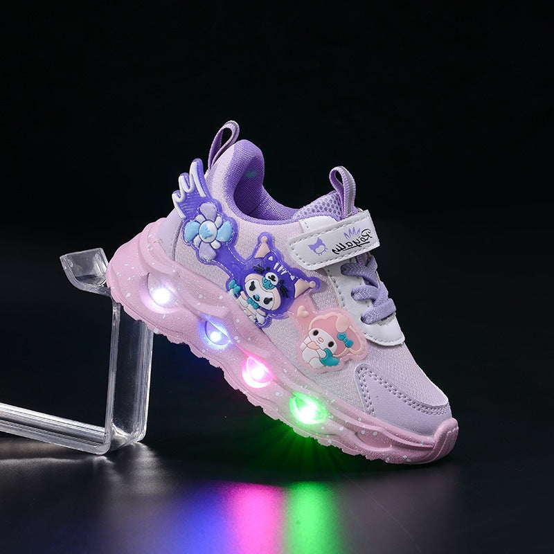 Sepatu KUROMI MELODY CLARA Sepatu Anak Perempuan Import 21-30 Usia 1-5 Tahun