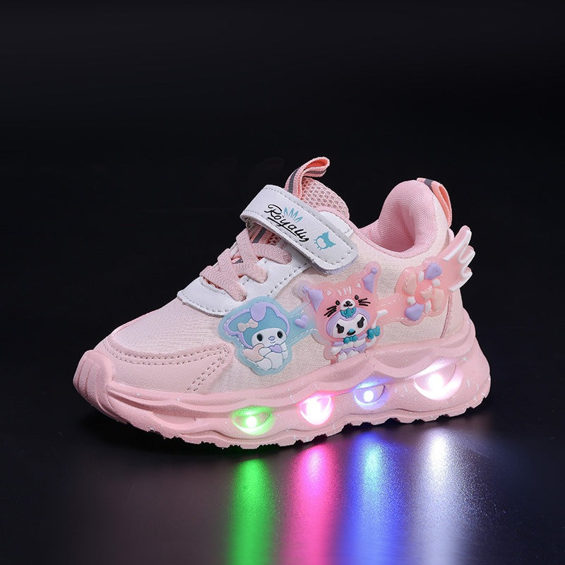 Sepatu KUROMI MELODY CLARA Sepatu Anak Perempuan Import 21-30 Usia 1-5 Tahun