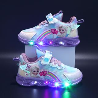 Sepatu BEVITA AnakPerempuan Lampu LED Import Size 21-30