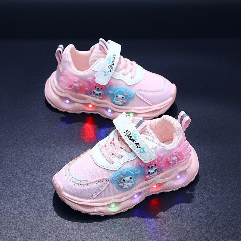 Sepatu KUROMI MELODY CLARA Sepatu Anak Perempuan Import 21-30 Usia 1-5 Tahun