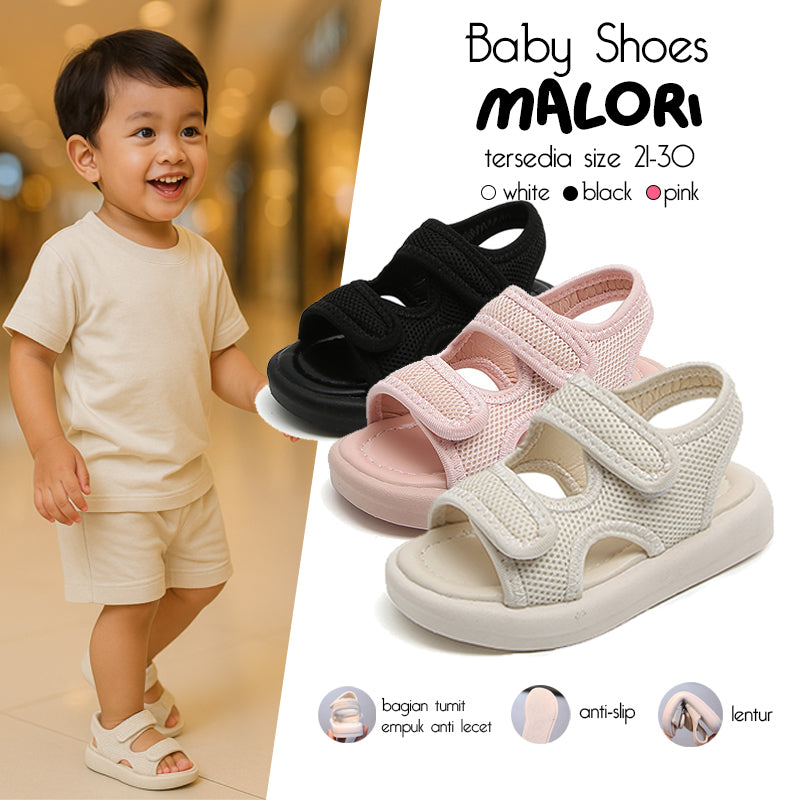 Sandal MALORI Sandal Anak Laki-laki Dan Perempuan Import 21-30 Usia 1-5 Tahun