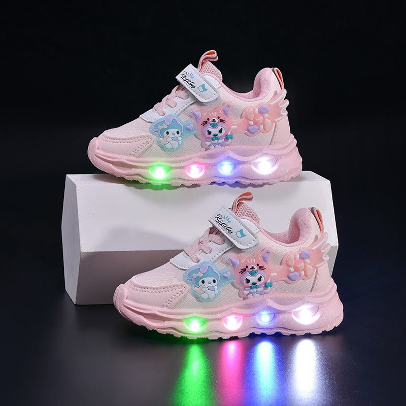 Sepatu KUROMI MELODY CLARA Sepatu Anak Perempuan Import 21-30 Usia 1-5 Tahun
