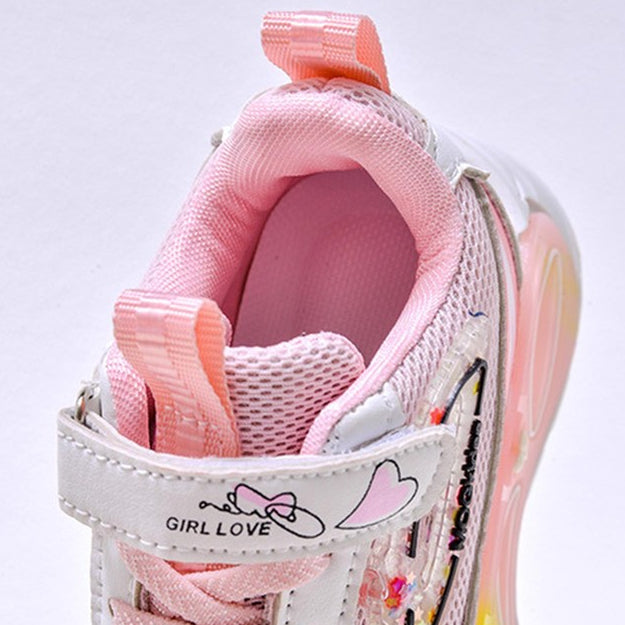Sepatu SHEN Sepatu LED Anak Perempuan Import 21-30 Usia 1-5 Tahun