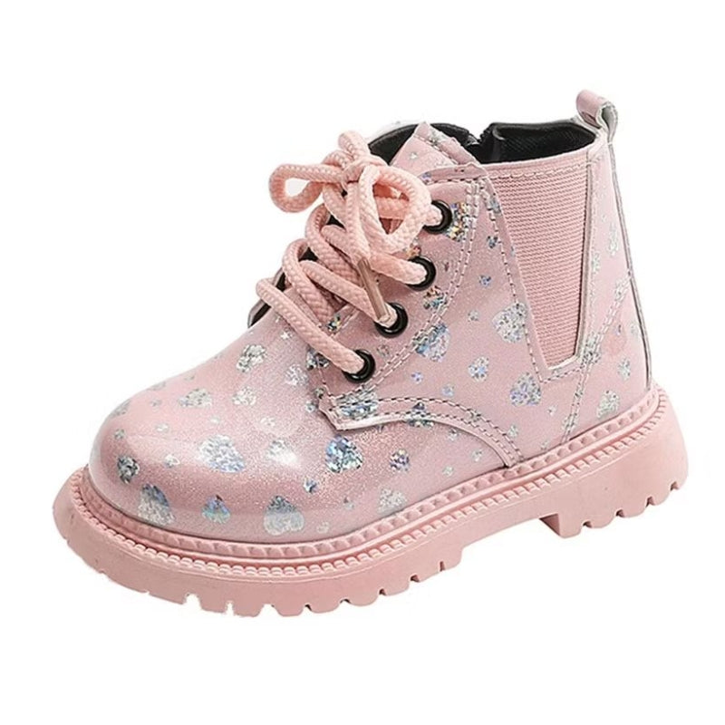 Super Junior [COD] Sepatu SHINJU Sepatu Boots Anak Perempuan Import 21-30 Usia 1-5Tahun