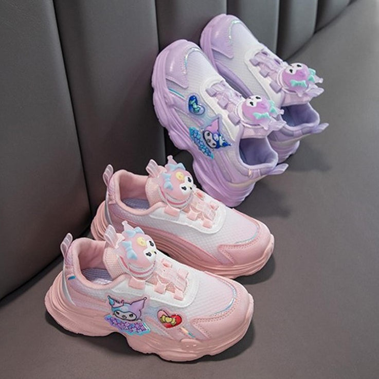 Sepatu KUROMI KIKO Sepatu Anak Perempuan Import 26-37 Usia 2-10Tahun