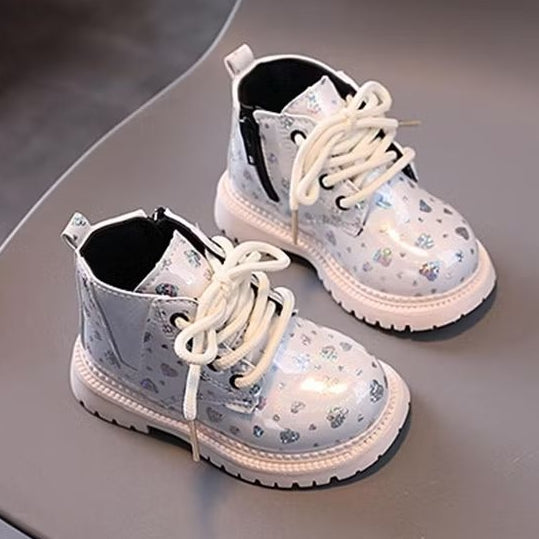 Super Junior [COD] Sepatu SHINJU Sepatu Boots Anak Perempuan Import 21-30 Usia 1-5Tahun
