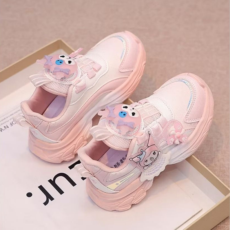 Sepatu KUROMI SHELBY Sepatu Anak Perempuan Import 26-37 Usia 2-10Tahun
