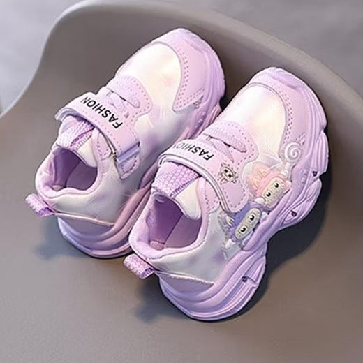 Sepatu LABUBU MERLIN Sepatu LED Anak Perempuan Import 21-30 Usia 1-5 Tahun