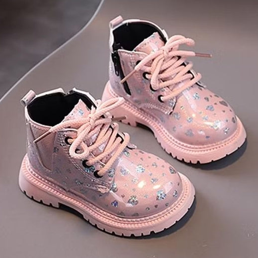 Super Junior [COD] Sepatu SHINJU Sepatu Boots Anak Perempuan Import 21-30 Usia 1-5Tahun