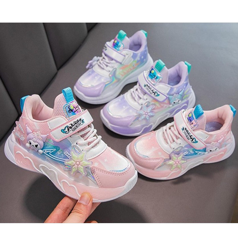 Sepatu KUROMI KENNA Sepatu Anak Perempuan Import 26-37 Usia 2-10Tahun