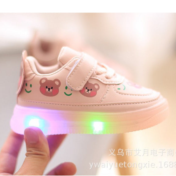 Sepatu DANDELI Lampu LED Import Size 21-30