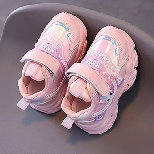 Sepatu KUROMI TUTU Sepatu LED Anak Perempuan Import 21-30 Usia 1-5Tahun
