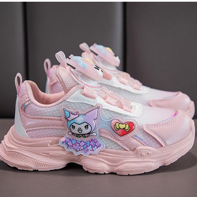 Sepatu KUROMI KIKO Sepatu Anak Perempuan Import 26-37 Usia 2-10Tahun