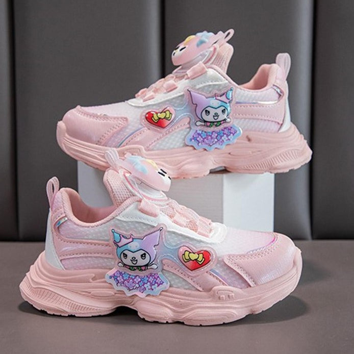 Sepatu KUROMI KIKO Sepatu Anak Perempuan Import 26-37 Usia 2-10Tahun