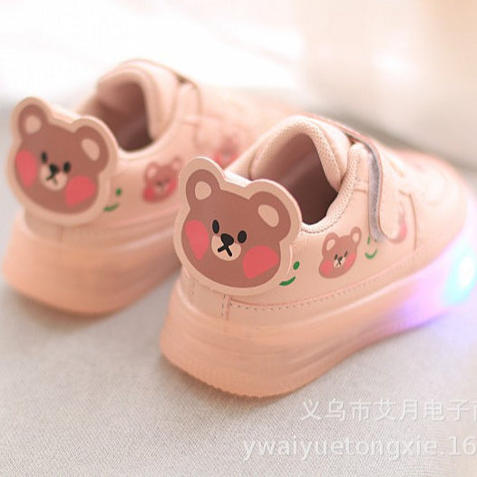 Sepatu DANDELI Lampu LED Import Size 21-30