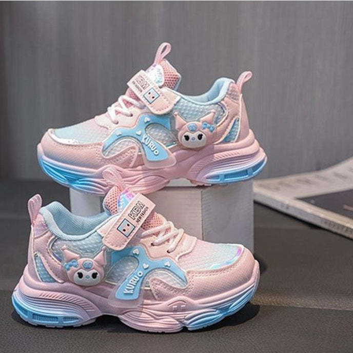 Super Junior [COD] Sepatu KUROMI VANYA Sepatu Anak Perempuan Import 26-37 Usia2-10Tahun
