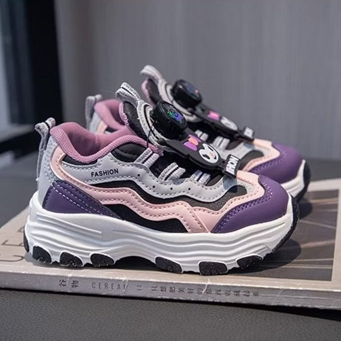 Super Junior [COD] Sepatu KUROMI WINI Sepatu Anak Perempuan Import 26-37 Usia 2-10 Tahun
