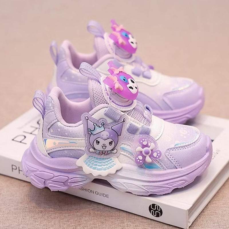 Sepatu KUROMI SHELBY Sepatu Anak Perempuan Import 26-37 Usia 2-10Tahun