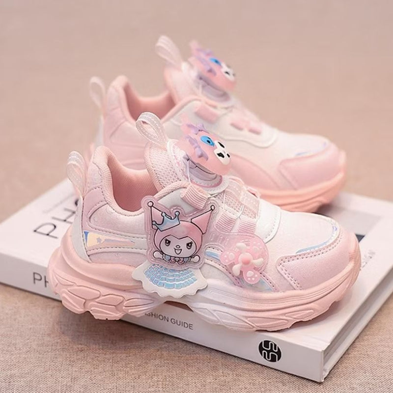 Sepatu KUROMI SHELBY Sepatu Anak Perempuan Import 26-37 Usia 2-10Tahun