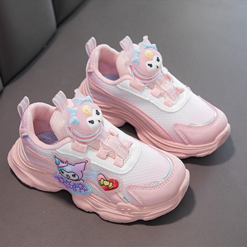 Sepatu KUROMI KIKO Sepatu Anak Perempuan Import 26-37 Usia 2-10Tahun
