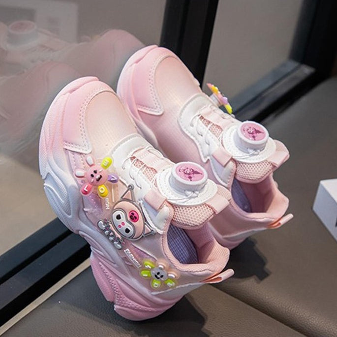 Super Junior [COD] Sepatu KUROMI MILLIE Sepatu Anak Perempuan Import 26-37 Usia 2-10Tahun