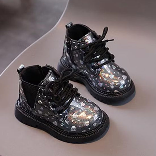 Super Junior [COD] Sepatu SHINJU Sepatu Boots Anak Perempuan Import 21-30 Usia 1-5Tahun