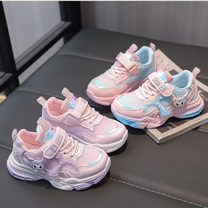 Super Junior [COD] Sepatu KUROMI VANYA Sepatu Anak Perempuan Import 26-37 Usia2-10Tahun