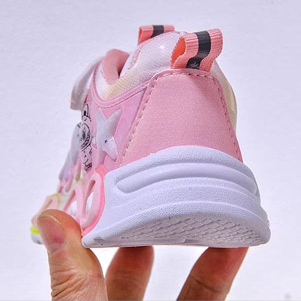 Sepatu LABUBU CIA  Sepatu LED Anak Perempuan Import 21-30 Usia 1-5 Tahun