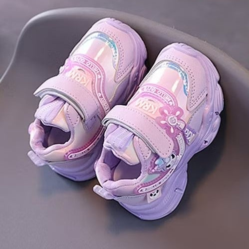 Sepatu KUROMI TUTU Sepatu LED Anak Perempuan Import 21-30 Usia 1-5Tahun
