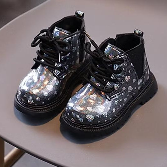 Super Junior [COD] Sepatu SHINJU Sepatu Boots Anak Perempuan Import 21-30 Usia 1-5Tahun