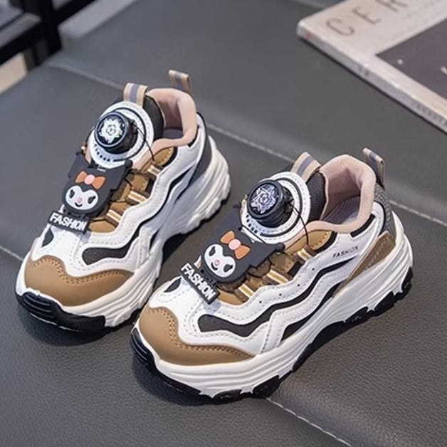 Super Junior [COD] Sepatu KUROMI WINI Sepatu Anak Perempuan Import 26-37 Usia 2-10 Tahun