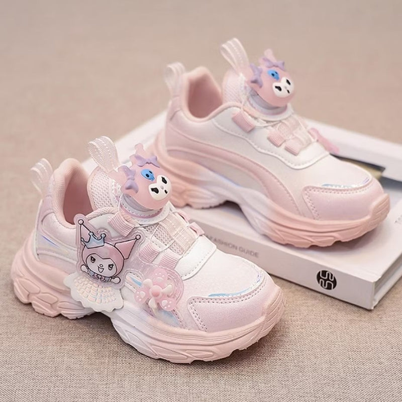 Sepatu KUROMI SHELBY Sepatu Anak Perempuan Import 26-37 Usia 2-10Tahun