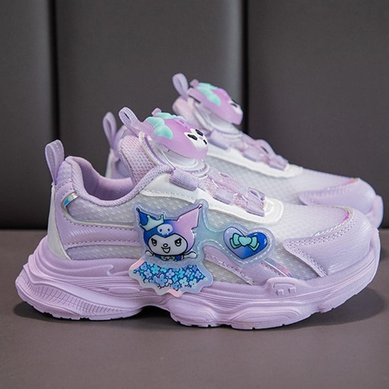 Sepatu KUROMI KIKO Sepatu Anak Perempuan Import 26-37 Usia 2-10Tahun