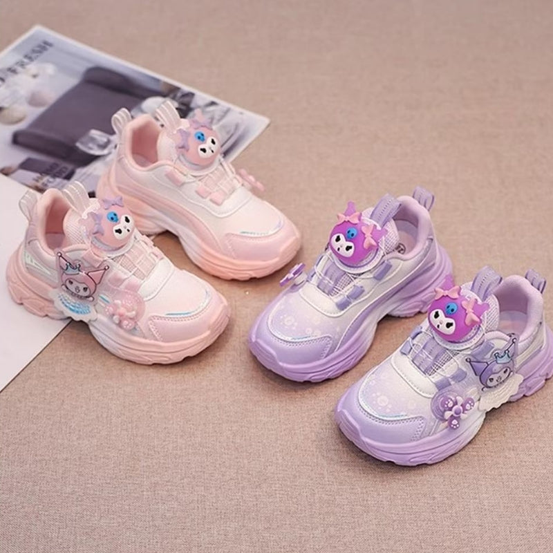 Sepatu KUROMI SHELBY Sepatu Anak Perempuan Import 26-37 Usia 2-10Tahun