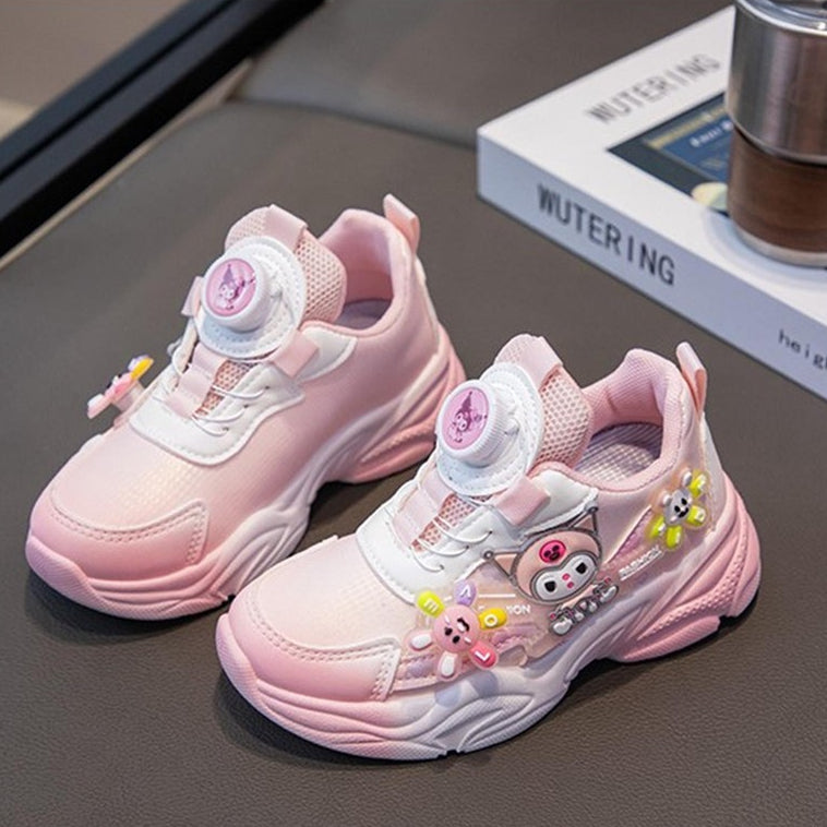 Super Junior [COD] Sepatu KUROMI MILLIE Sepatu Anak Perempuan Import 26-37 Usia 2-10Tahun