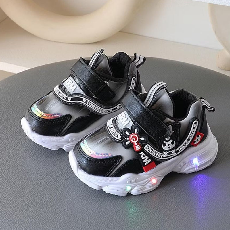 Sepatu KUROMI TUTU Sepatu LED Anak Perempuan Import 21-30 Usia 1-5Tahun