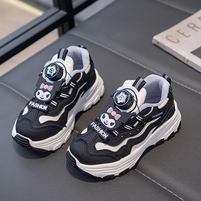 Super Junior [COD] Sepatu KUROMI WINI Sepatu Anak Perempuan Import 26-37 Usia 2-10 Tahun