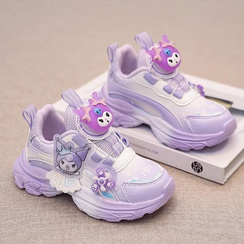 Sepatu KUROMI SHELBY Sepatu Anak Perempuan Import 26-37 Usia 2-10Tahun