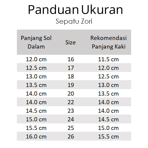Sepatu ZORI Sepatu Anak Laki-laki Import 16-26 Usia 6bulan-2tahun