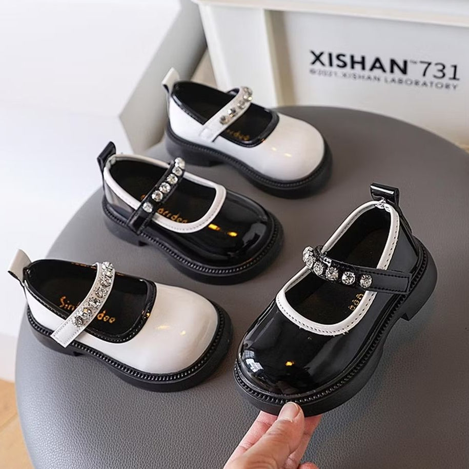 Sepatu MARISA Sepatu Pesta Flat Shoes Anak Perempuan Import 21-30 Usia 1-5 Tahun