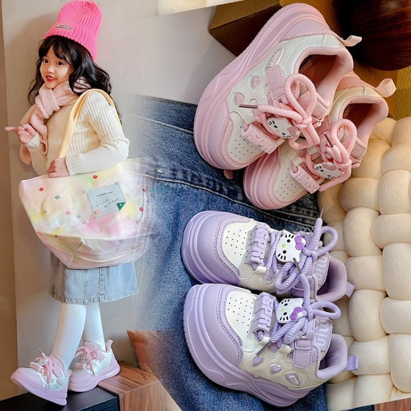 Sepatu HELLO KITTY BRITTA Sepatu Anak Perempuan Import 26-34 Usia 2-8 Tahun