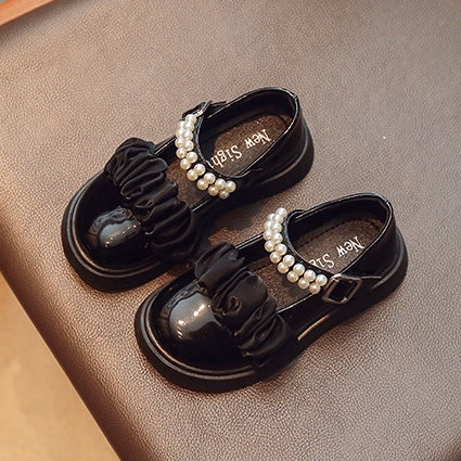 Super Junior [COD] Sepatu RIMPEL Pesta Anak Perempuan Import Size 26-36