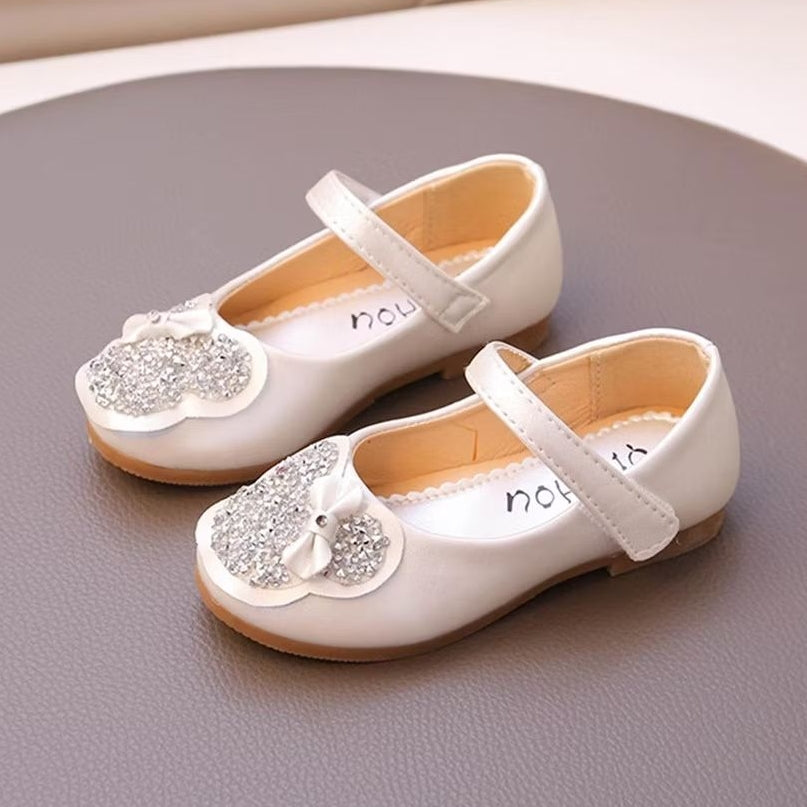 Sepatu DIRA Sepatu Pesta Flat Shoes Anak Perempuan Import 26-34 Usia 1-6 Tahun