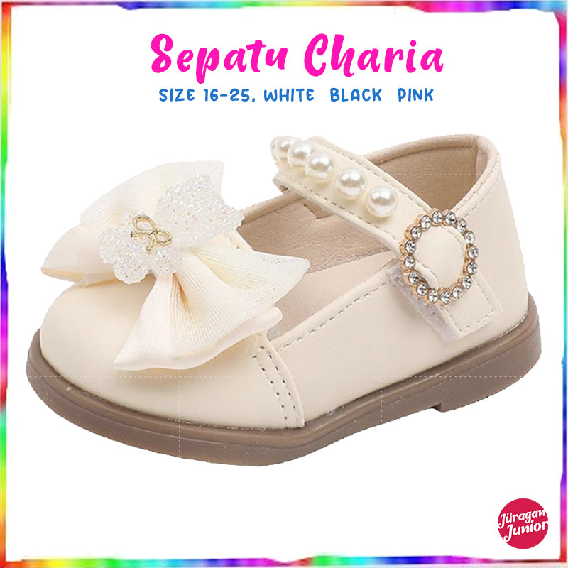 Sepatu CHARIA Sepatu anak Perempuan Import 16-25 Usia 6bulan-2 Tahun