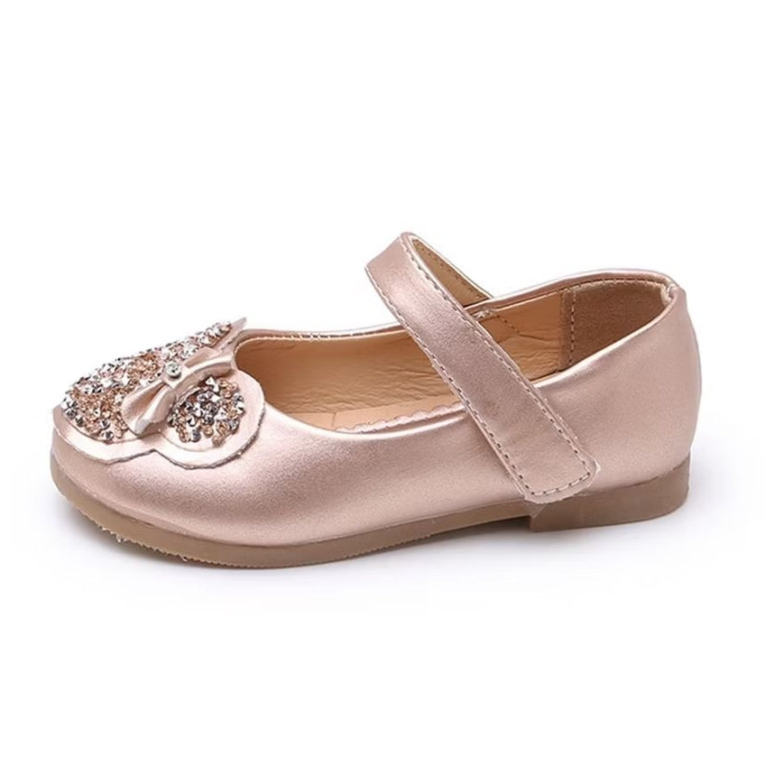 Sepatu DIRA Sepatu Pesta Flat Shoes Anak Perempuan Import 26-34 Usia 1-6 Tahun