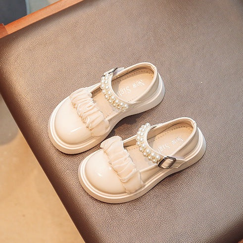 Super Junior [COD] Sepatu RIMPEL Pesta Anak Perempuan Import Size 26-36