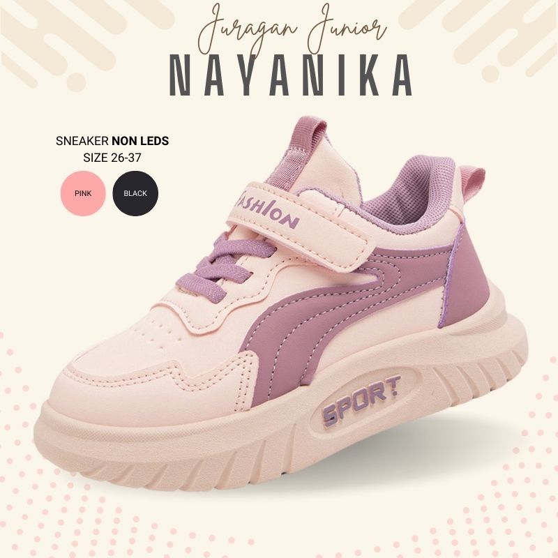 Sepatu NAYANIKA Sepatu Anak Laki-Laki Dan Perempuan Import 26-37 Usia 2-10 Tahun