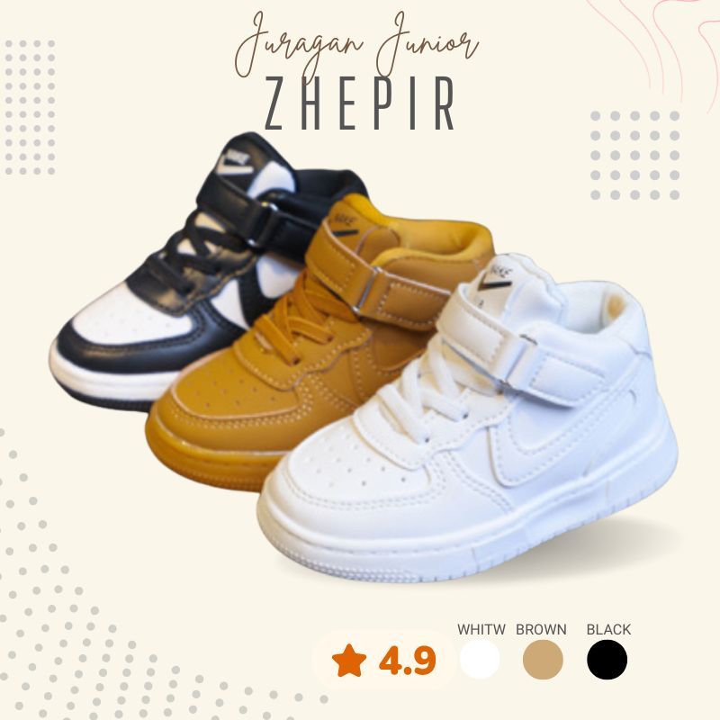 Sepatu ZHEPIR Sepatu Boot Anak Import 21-30
